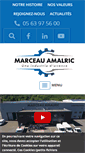 Mobile Screenshot of marceau-amalric.fr
